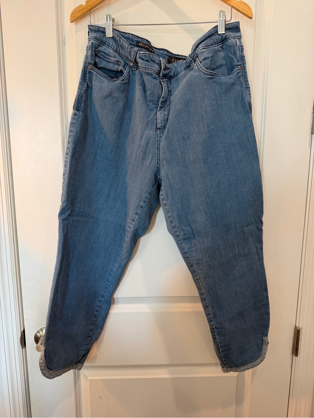 NYDJ Ami Skinny Ankle Jeans‎ Women’s 18W Lift Tuck Technology Light Wash Stretch